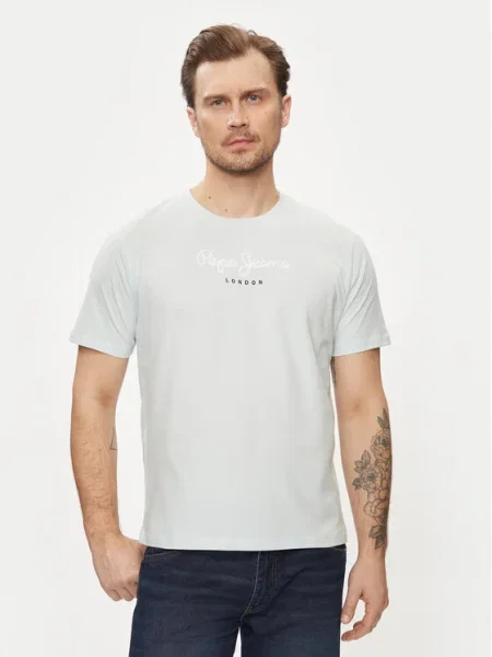 Pepe Jeans tričko pánske EGGO N modrá