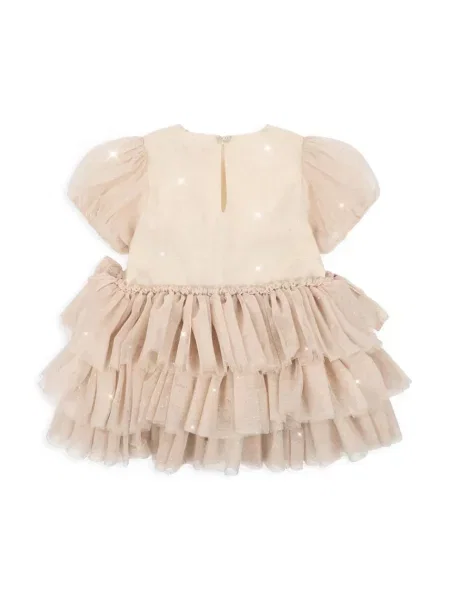 Konges Sløjd ruha FAY DRESS GRS bézs