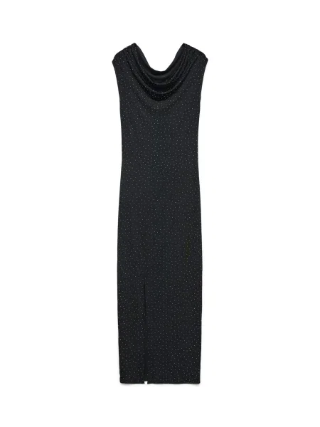 VERO MODA Rochie de seară VMNATA / argintiu negru