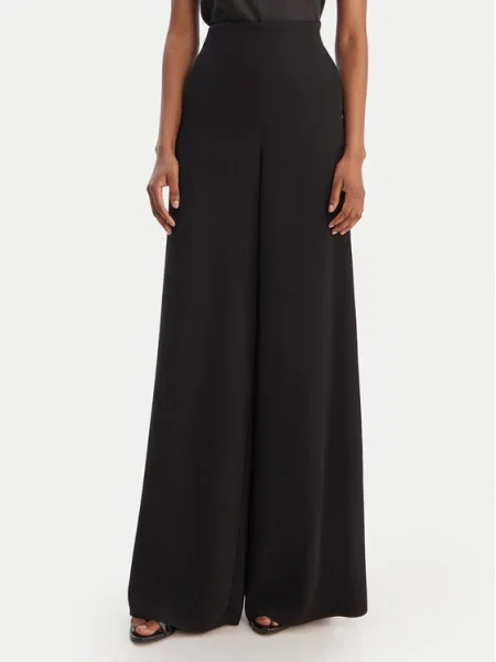 Marella Palazzo hlače Campo Wide Leg črna
