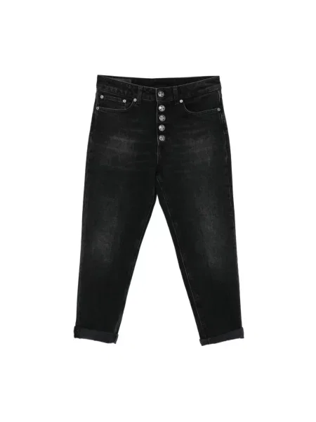 Jeansy Dondup czarne