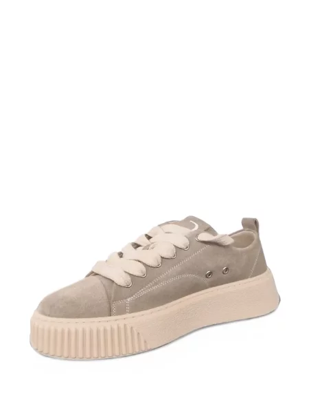 Sneakerși Rhun din piele de căprioară cu platformă