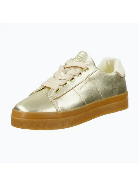 Sneakerși Gant auriu