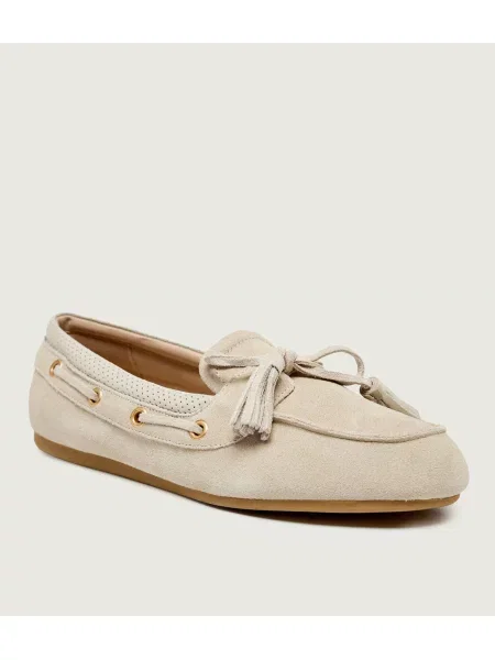Liu Jo Mocasini SKIPPER 03 | piele întoarsă bej