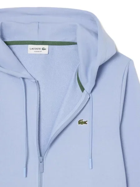 Hanorac cu glugă Lacoste albastru