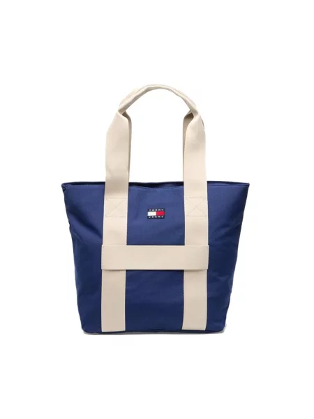 Bag Tommy Jeans Retro Cool Tote Blue 29 l niebieskie