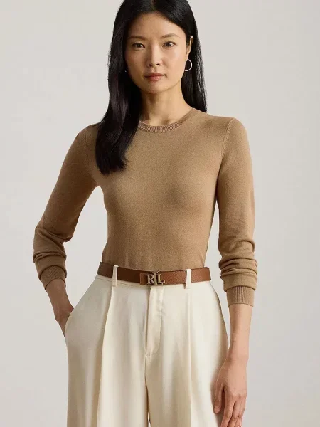 Lauren Ralph Lauren sweter brązowy
