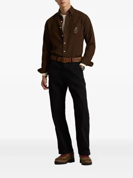Șosete Polo Ralph Lauren cu 5 buzunare cu broderie tricotate albastru