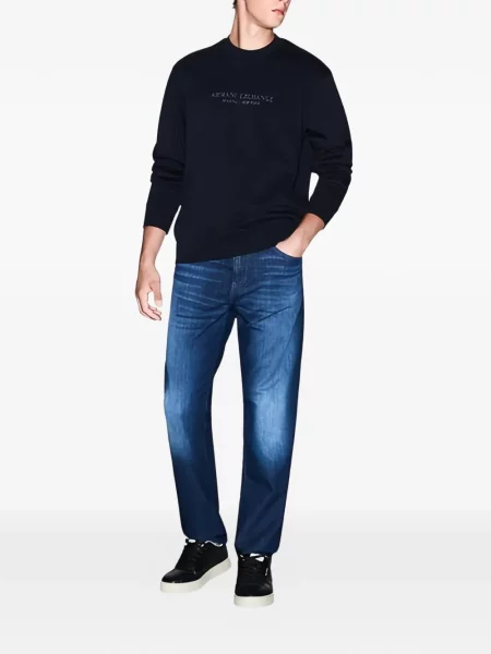 Φούτερ Armani Exchange με σχέδιο μπλε