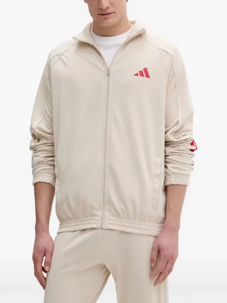 Pantaloni Adidas cu dungi alergare negru