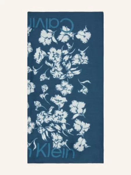 Calvin Klein Szal blau niebieska