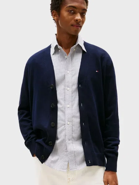 Кардиган Tommy Hilfiger синій