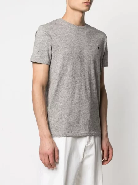Haftowana koszula Polo Ralph Lauren niebieska