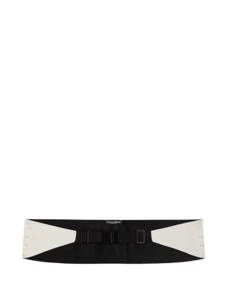 Curea Dolce & Gabbana din satin alb