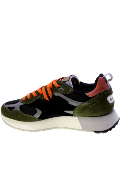 Pantofi Sun68 verde