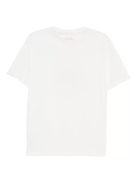 Tricou Paul Smith cu imagine alb