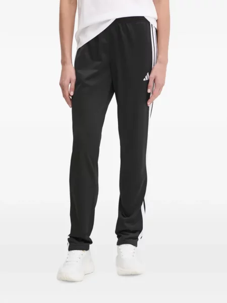 Ριγέ τρέξιμο σετ φόρμας Adidas με σχέδιο γκρι