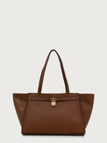 MICHAEL Michael Kors geantă shopper pentru femei din piele HAMILTON MODERNE maro