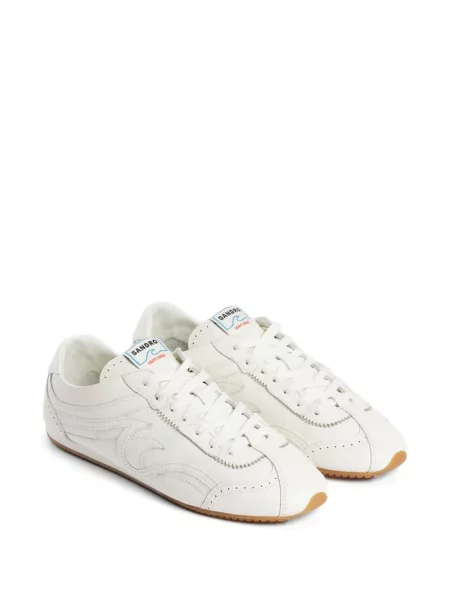 Sneakerși Sandro din piele
