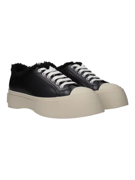 Sneakersy Marni skórzane czarne