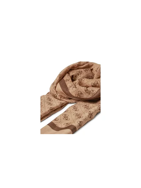 GUESS Šal KATYA SCARF pijesak smeđa