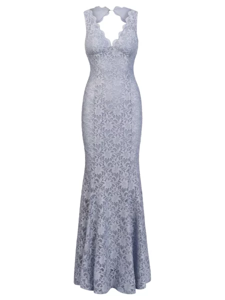 Kraimod Rochie de seară porumbel albastru