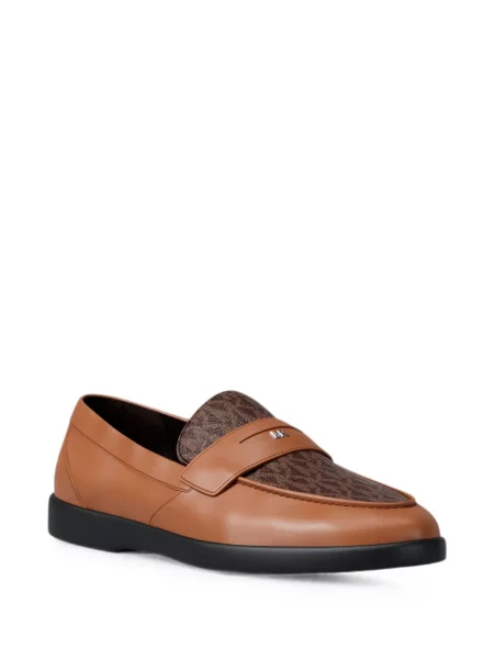 Pantofi loafer Michael Kors cu imagine maro