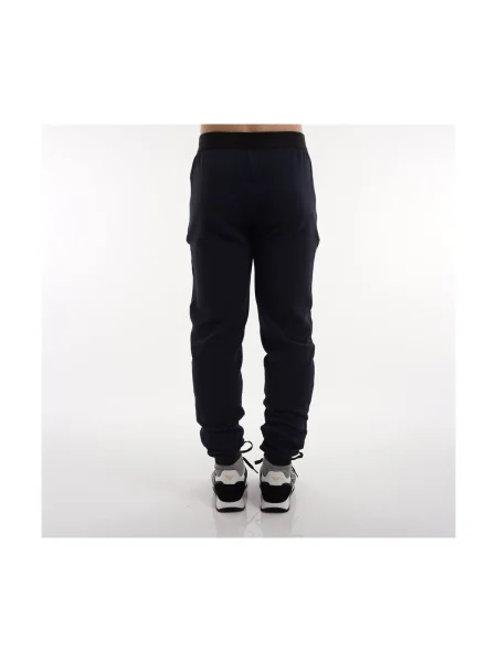 Pantaloni Emporio Armani albastru