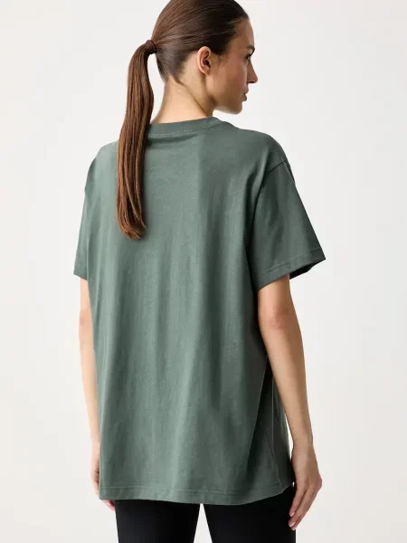 Nike Sportswear T-shirt oversize Classic zielona