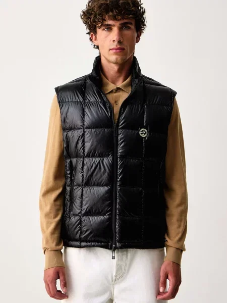 Armani Exchange vestă pentru bărbați negru