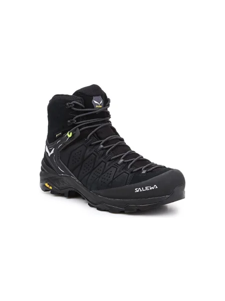 Salewa Alp Trainer 2 Mid GTX pánske trekové topánky black čierna