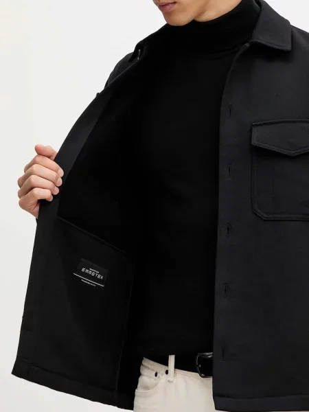 Шерстяная демисезонная куртка Rag & Bone черная