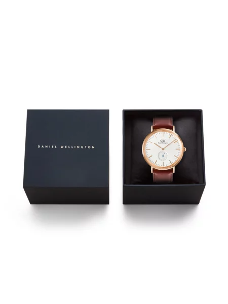 Daniel Wellington Zegarek Classic St. Mawes Horloge brązowy