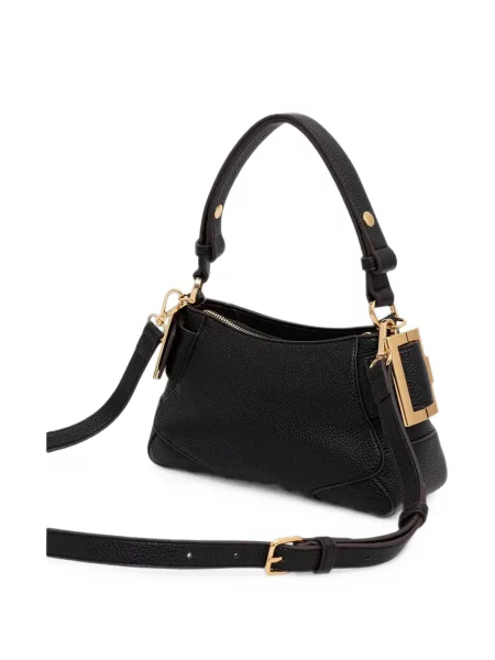 Шопинг чанта Love Moschino с автограф черно