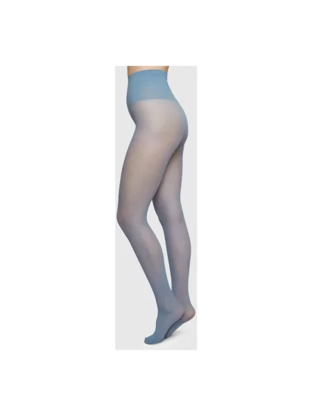 Rajstopy Swedish Stockings niebieskie
