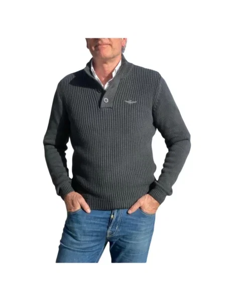 Sweter Aeronautica Militare zielony