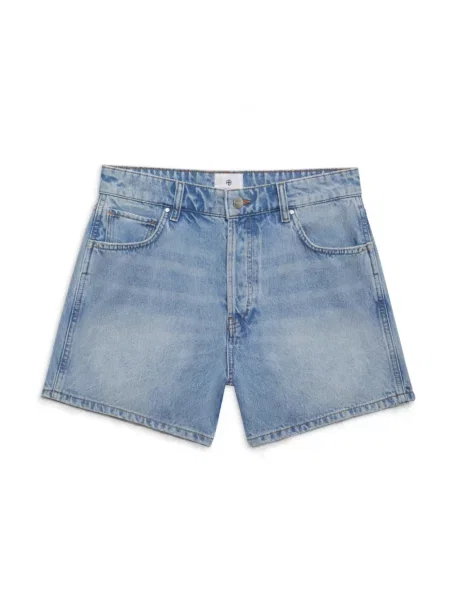 Szorty jeansowe Anine Bing niebieskie