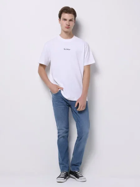 Джинси Colin’s комбінований верх блакитний