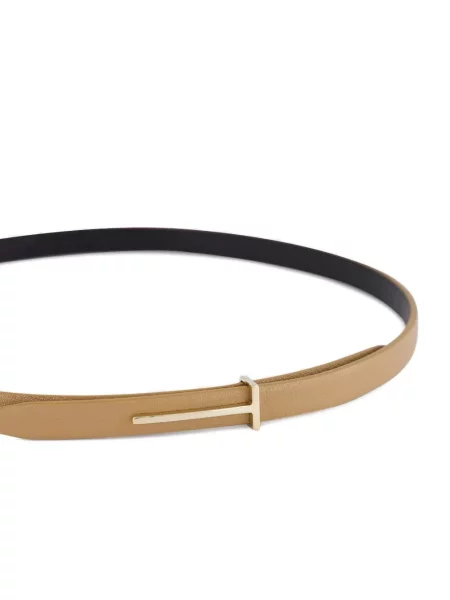 Curea Tom Ford din piele maro
