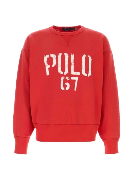 Hanorac Polo Ralph Lauren cu imagine roșu