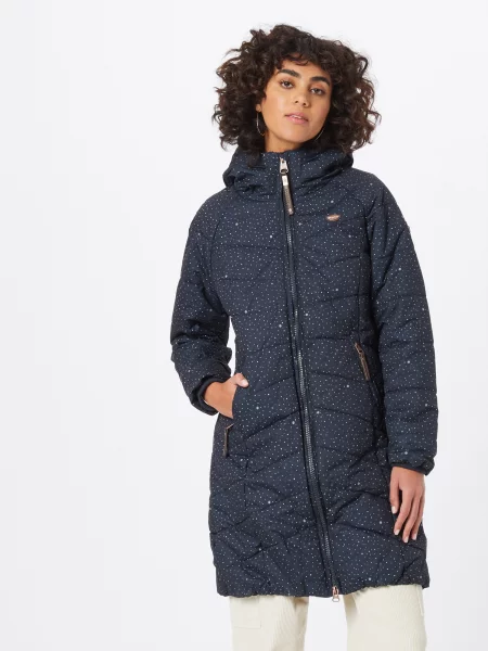 Ragwear Funkcionalen plašč DIZZIE mornarska / bela