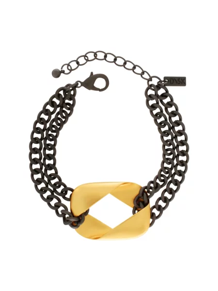 Bransoletka Dansk Copenhagen chunky czarna