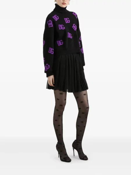 Pulover Dolce & Gabbana de lână negru