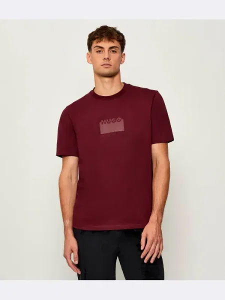 HUGO Tricou Delastio bordo