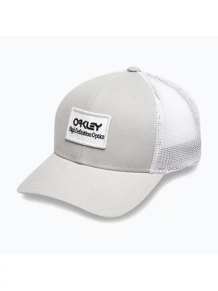 Czapka z daszkiem Oakley HDO Stone Grey White biała