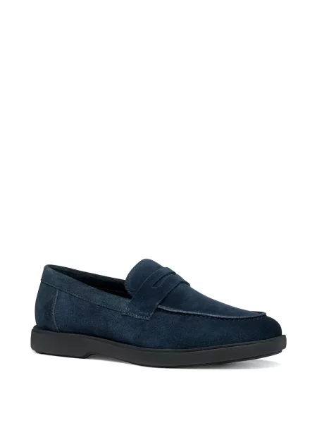 Szarvasbőr loafer Geox kék