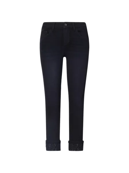 Кристал дънки Liu Jo черно