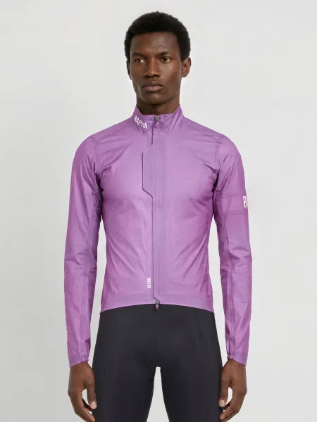 Rapha Kurtka Rowerowa Pro Team Gore-Tex Lightweight Rain lila biała