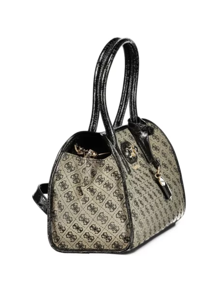 Geantă shopper Guess din piele cu imagine