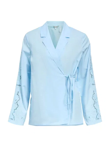 OBJECT Bluză OBJMAGDA deschis albastru